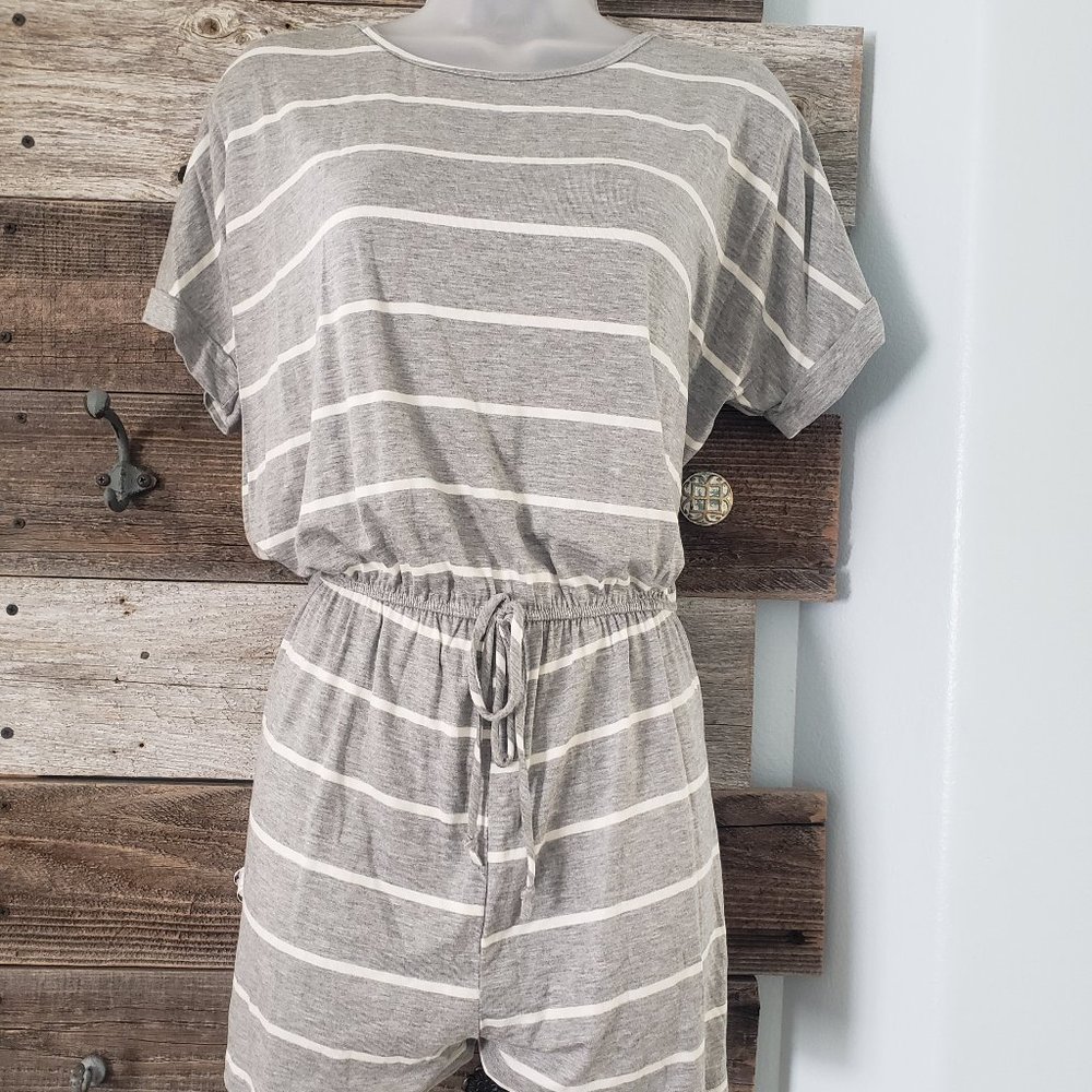 NWOT Heimish USA Comfort Stripes Romper Sizes XL